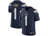 #1 Limited Ty Long Navy Blue Football Home Youth Jersey Los Angeles Chargers Vapor Untouchable