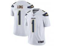 #1 Limited Ty Long White Football Road Youth Jersey Los Angeles Chargers Vapor Untouchable