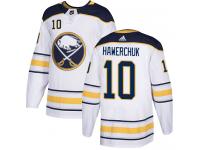 #10 Adidas Authentic Dale Hawerchuk Youth White NHL Jersey - Away Buffalo Sabres