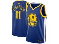 #11  Klay Thompson Royal Blue Basketball Youth Jersey Golden State Warriors Icon Edition 2019 Basketball Finals Bound