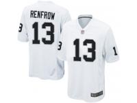 #13 Game Hunter Renfrow White Football Road Men's Jersey Oakland Raiders