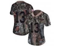 #13 Limited Hunter Renfrow Camo Football Women's Jersey Oakland Raiders Rush Realtree