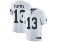 #13 Limited Hunter Renfrow White Football Road Men's Jersey Oakland Raiders Vapor Untouchable