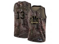 #13 Swingman Wilt Chamberlain Camo Basketball Men's Jersey Golden State Warriors Realtree Collection 2019 Basketball Finals Bound