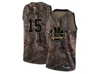 #15 Swingman Latrell Sprewell Camo Basketball Youth Jersey Golden State Warriors Realtree Collection 2019 Basketball Finals Bound