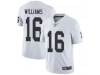 #16 Limited Tyrell Williams White Football Road Men's Jersey Oakland Raiders Vapor Untouchable