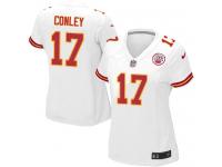 #17 Chris Conley Kansas City Chiefs Road Jersey _ Nike Women's White NFL Game