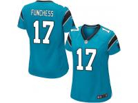 #17 Devin Funchess Carolina Panthers Alternate Jersey _ Nike Women's Blue NFL Game