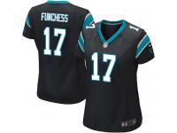 #17 Devin Funchess Carolina Panthers Home Jersey _ Nike Women's Black NFL Game