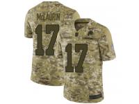 #17 Limited Terry McLaurin Camo Football Men's Jersey Washington Redskins 2018 Salute to Service