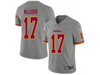 #17 Limited Terry McLaurin Gray Football Men's Jersey Washington Redskins Inverted Legend