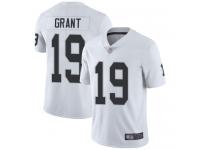 #19 Limited Ryan Grant White Football Road Youth Jersey Oakland Raiders Vapor Untouchable