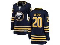 #20 Fanatics Branded Breakaway Scott Wilson Women's Navy Blue NHL Jersey - Home Buffalo Sabres