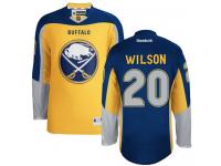 #20 Reebok Authentic Scott Wilson Women's Gold NHL Jersey - Third Buffalo Sabres