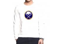2015 NHL Buffalo Sabres Men Long Sleeve White T-Shirt