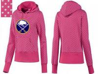 2015 NHL Buffalo Sabres Women Pullover Hoodie Pink