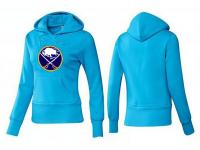 2015 NHL Buffalo Sabres Women Skyblue Pullover Hoodie