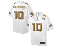 2016 NFL Denver Broncos (WR) #10 Emmanuel Sanders Youth Game Pro Line Super Bowl 50 Fashion Jerseys