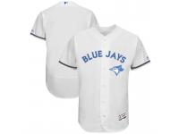 2017 Father Day Men Toronto Blue Jays White Flex Base Team Jersey