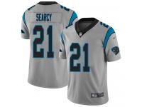 #21 Limited Da'Norris Searcy Silver Football Men's Jersey Carolina Panthers Inverted Legend