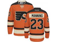 #23 Authentic Brandon Manning Orange Reebok NHL New Third Youth Jersey Philadelphia Flyers