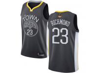 #23  Mitch Richmond Black Basketball Women's Jersey Golden State Warriors Statement Edition 2019 Basketball Finals Bound