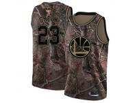 #23 Swingman Draymond Green Camo Basketball Youth Jersey Golden State Warriors Realtree Collection 2019 Basketball Finals Bound
