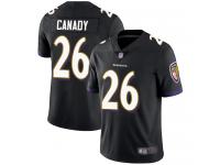 #26 Limited Maurice Canady Black Football Alternate Men's Jersey Baltimore Ravens Vapor Untouchable