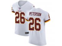 #26 Nike Elite Adrian Peterson Men's White NFL Jersey - Road Washington Redskins Vapor Untouchable