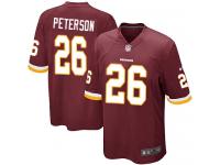 #26 Nike Game Adrian Peterson Men's Burgundy Red NFL Jersey - Home Washington Redskins