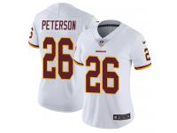 #26 Nike Limited Adrian Peterson Women's White NFL Jersey - Road Washington Redskins Vapor Untouchable