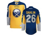 #26 Reebok Authentic Rasmus Dahlin Women's Gold NHL Jersey - Third Buffalo Sabres