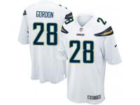 #28 Melvin Gordon San Diego Chargers Road Jersey _ Nike Youth White NFL Game