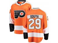 #29 Breakaway Johnny Oduya Orange NHL Home Youth Jersey Philadelphia Flyers