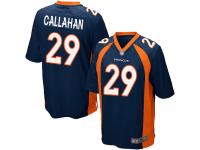 #29 Game Bryce Callahan Navy Blue Football Alternate Men's Jersey Denver Broncos