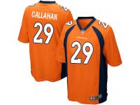 #29 Game Bryce Callahan Orange Football Home Men's Jersey Denver Broncos