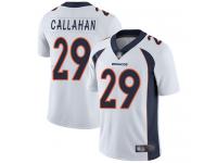 #29 Limited Bryce Callahan White Football Road Youth Jersey Denver Broncos Vapor Untouchable