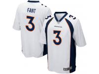 #3 Game Drew Lock White Football Road Youth Jersey Denver Broncos