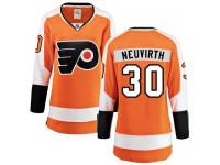 #30 Breakaway Michal Neuvirth Orange NHL Home Women's Jersey Philadelphia Flyers