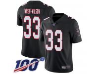 #33 Limited Blidi Wreh-Wilson Black Football Alternate Men's Jersey Atlanta Falcons Vapor Untouchable 100th Season