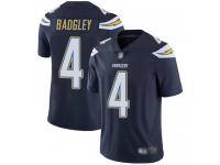 #4 Limited Michael Badgley Navy Blue Football Home Youth Jersey Los Angeles Chargers Vapor Untouchable