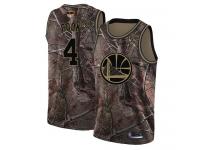 #4 Swingman Quinn Cook Camo Basketball Men's Jersey Golden State Warriors Realtree Collection 2019 Basketball Finals Bound