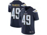 #49 Limited Drue Tranquill Navy Blue Football Home Youth Jersey Los Angeles Chargers Vapor Untouchable