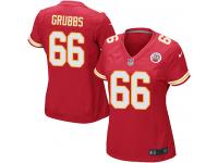 #66 Ben Grubbs Kansas City Chiefs Home Jersey _ Nike Women's Red NFL Game