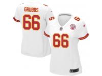 #66 Ben Grubbs Kansas City Chiefs Road Jersey _ Nike Women's White NFL Game