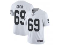 #69 Limited Denzelle Good White Football Road Men's Jersey Oakland Raiders Vapor Untouchable