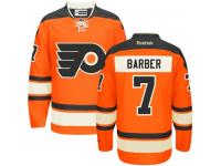 #7 Authentic Bill Barber Black Adidas NHL Alternate Youth Jersey Philadelphia Flyers