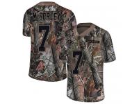 #7 Baltimore Ravens Trace McSorley Limited Men's Camo Jersey Football Rush Realtree