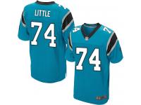 #74 Elite Greg Little Blue Football Alternate Men's Jersey Carolina Panthers