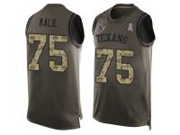 #75 Matt Kalil Green Football Men's